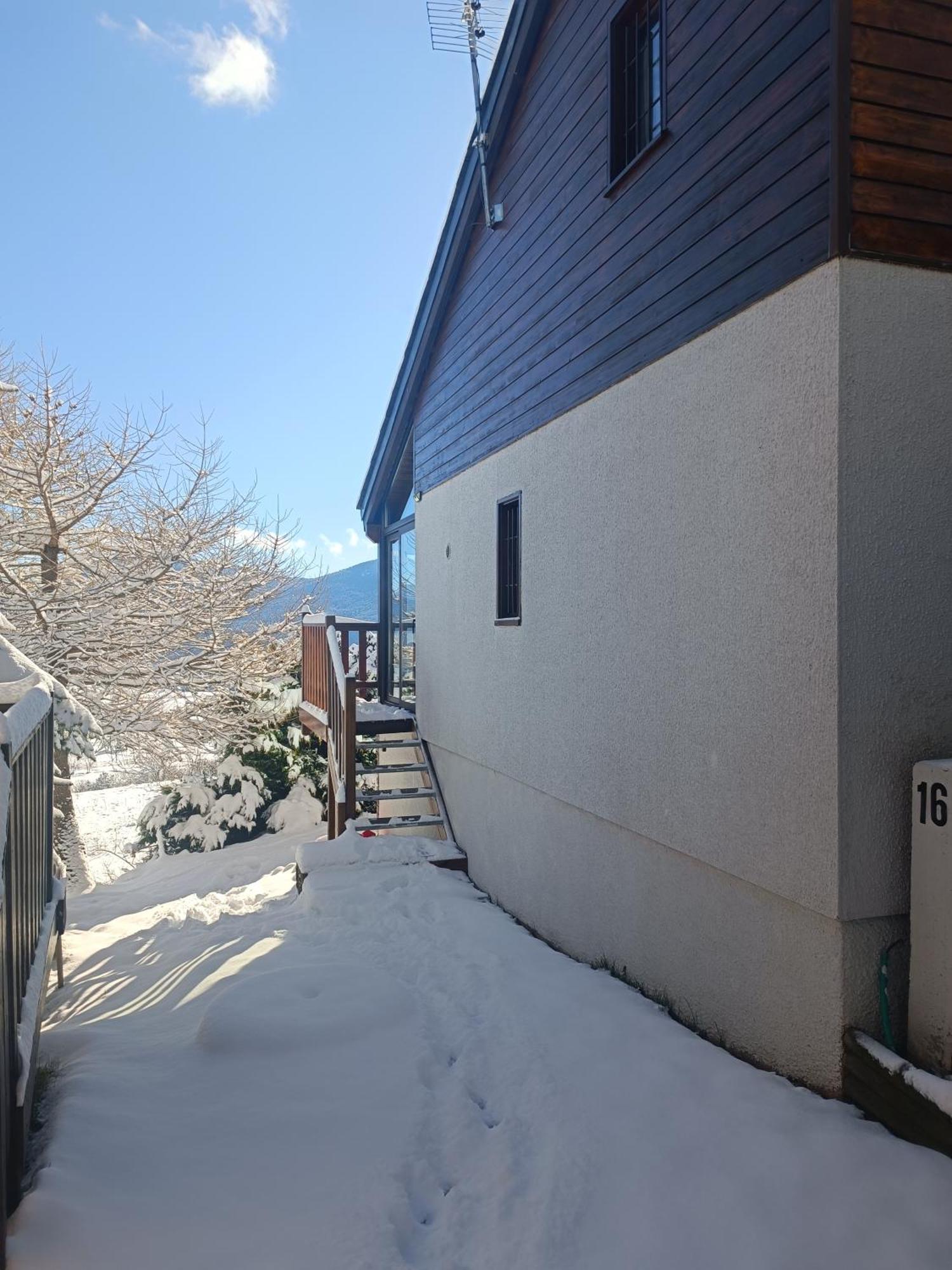 Chalet Pres Des Pistes Avec Vue Panoramique 莱桑格勒 外观 照片